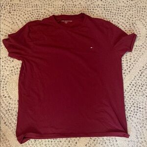 Tommy Hilfiger Red Short Sleeve Tee